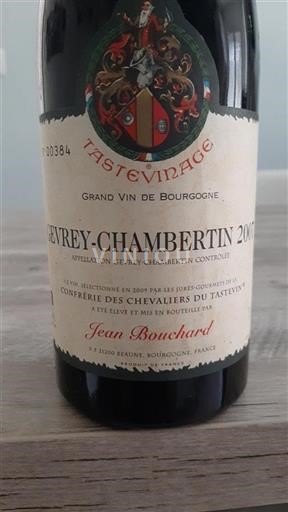 Bourgogne Gevrey-chambertin Jean Bouchard 2007