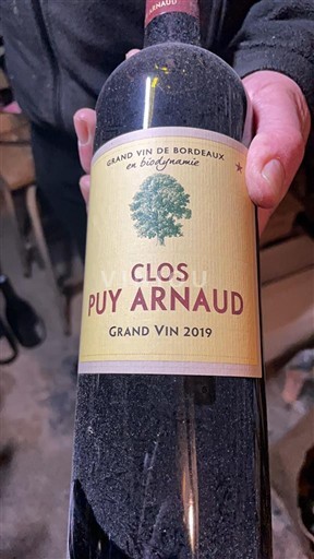 Бордо Кастійон-Кот-де-Бордо Clos Puy Arnaud Grand Vin 2019