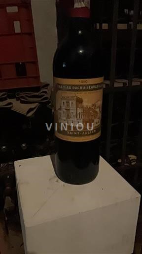 Bordeaux Saint-Julien Grand Cru Château Ducru-Beaucaillou 1990