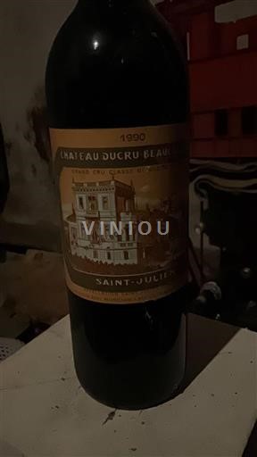 Bordeaux Saint-Julien Grand Cru Château Ducru-Beaucaillou 1990