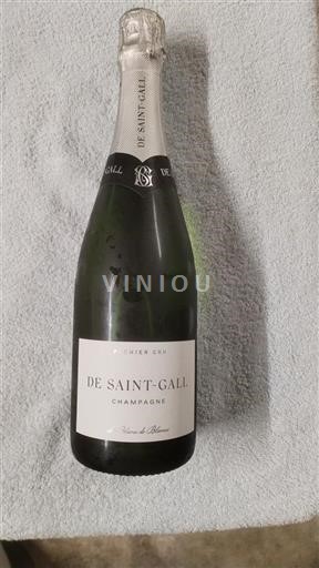 Champaña Champán Premier Cru Saint-Gall Blanc de Blancs Sin añada