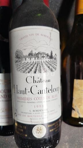 Bordeaux Non specificato Château Haut-Canteloup 1998