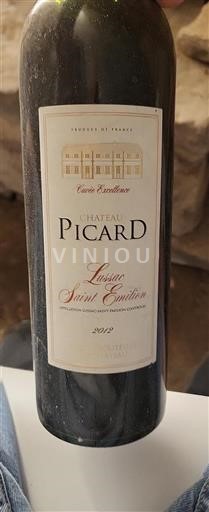 Burdeos Lussac-Saint-Émilion Château Picard Excellence 2012