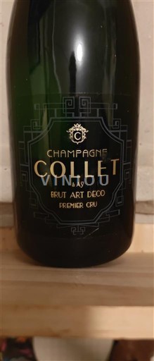 Vera e gazuar Blanc brut Brut Art Déco Champagne Collet Non millésimé Francë Shampanjë AOC Premier Cru