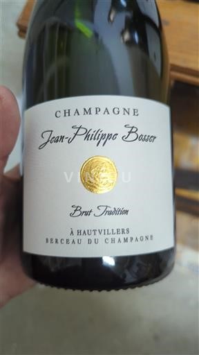 Champagne Sâm-panh Jean-Philippe Bosser Brut Tradition Không niên vụ
