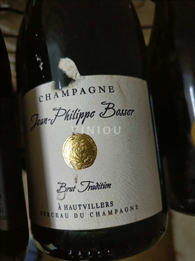 Champagne Sâm-panh Jean-Philippe Bosser Brut Tradition Không niên vụ