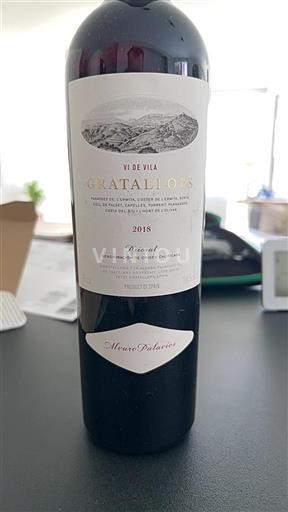 Catalogna Priorato Alvaro Palacios Vi de Vila Gratallops 2018