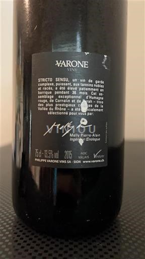 Valais Nespecifikováno Varone Stricto Sensu 2015