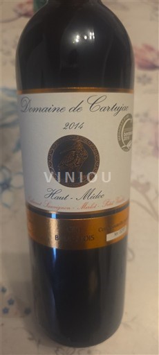 Bordeaux Haut-Médoc Domaine Cartujac 2014