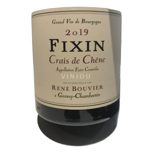Bourgogne Fixin René Bouvier Craïs de Chêne 2019