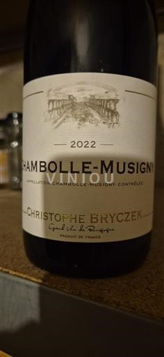 Borgoña Chambolle-Musigny Christophe Bryczek 2022