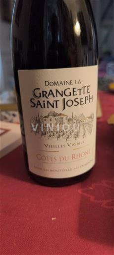 Thung lũng Rhône Côtes-du-rhône Domaine La Grangette Saint Joseph Vieilles Vignes 2023