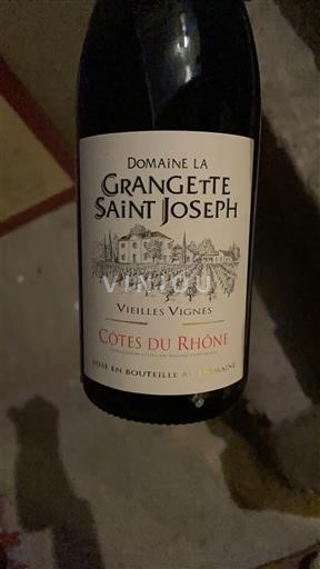 Valle del Ródano Côtes del Ródano Domaine La Grangette Saint Joseph Vieilles Vignes 2023