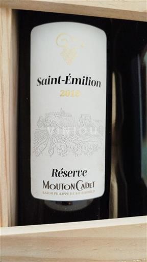 Bordeaux Saint-Émilion Mouton Cadet Réserve 2019