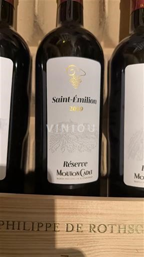 Bordeaux Saint-Émilion Mouton Cadet Réserve 2019