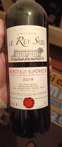 Bordeaux Bordeaux superiore Château Le Rey Sud 2019