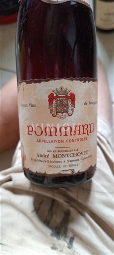 Bourgogne Pommard André Montchovet Ikke årgangsbestemt