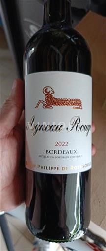 Burdeos Bordeaux Baron Philippe de Rothschild Agneau Rouge 2022