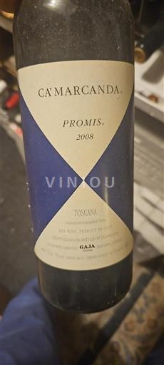 Toscana No especificado Ca' Marcanda Promis 2008