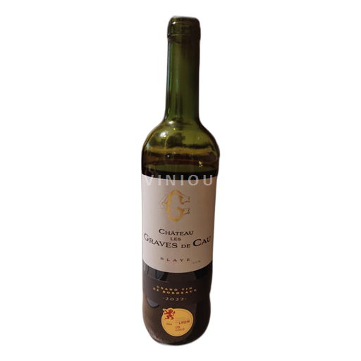 Bordeaux Blaye-Côtes-de-Bordeaux Château Les Graves de Cau 2022
