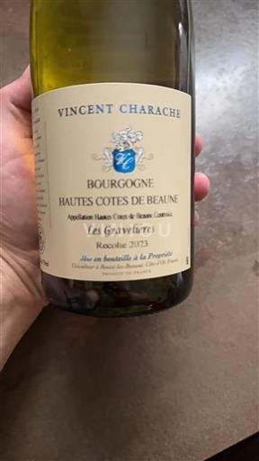 Burgund Hautes Côtes de Beaune Vincent Charache Les Gravelières 2023