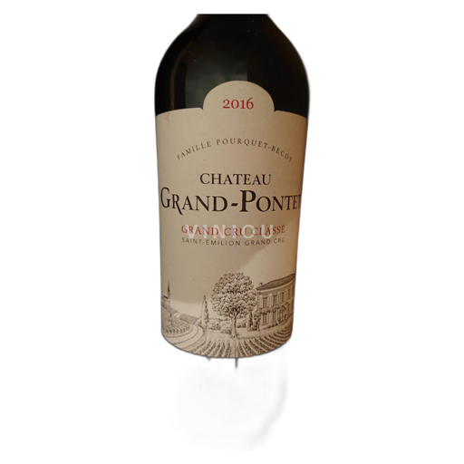 Bordeaux Saint-Émilion Grand Cru Grand-Pontet 2016
