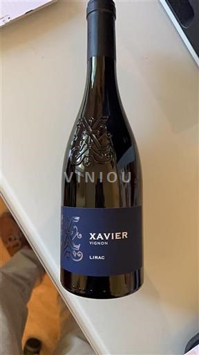 Vin Rouge sec XAVIER VIGNON 2022 France Vallée du Rhône Lirac AOC