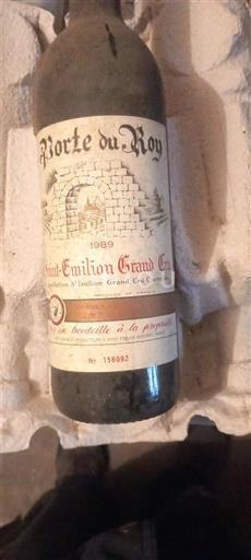 Bordeaux Saint-Émilion Grand Cru Grand Cru Porte du Roy 1989