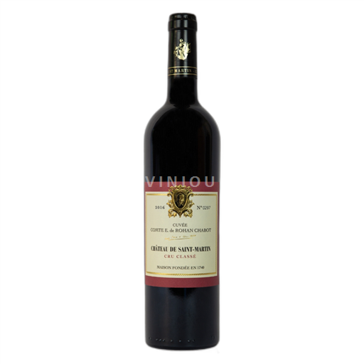 Provence Côtes-de-provence Chateau Saint Martin COMTE DE ROHAN CHABOT Cru Classé 2016