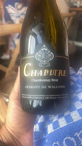 Wallonie Crémant de Wallonie Chapitre Chardonnay Brut 2022