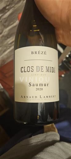 Loire Valley Saumur Arnaud Lambert Clos de Midi 2020