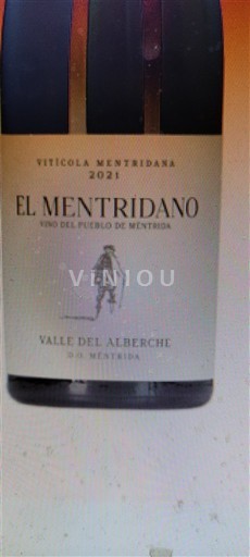 Kastiljija-La Mancha Méntrida Viticola Mentridana El Mentridano 2021