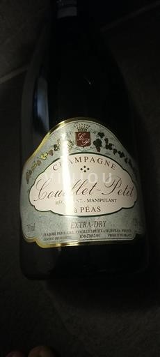 Champaña Champán Couillet-Petit Sin añada