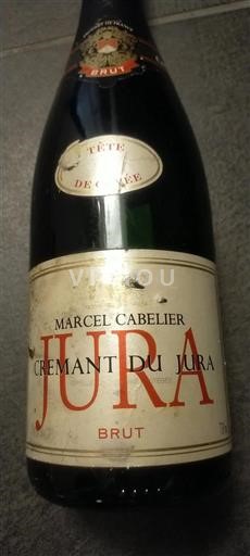 Jura Crémant du Jura Marcel Cabelier Tête de Icke årgångsbetecknad