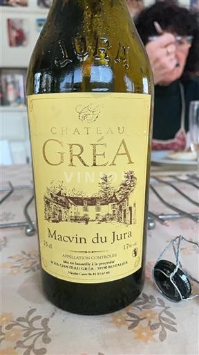 Jura Macvin-du-Jura Château Gréa Ikke årgangsbestemt