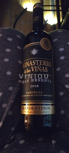 Aragón Cariñena Monasterio de las Viñas Gran Reserva 2018