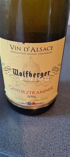 Alsace Grand Cru Wolfberger 2016