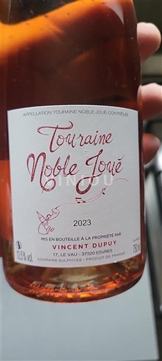 Loiren laakso Touraine-noble-joué Vincent Dupuy 2023