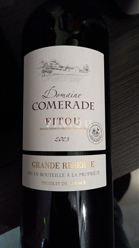 Languedoc Fitou Domaine Comerade Grande Réserve 2023
