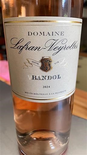 Provence Bandol Domaine Lafran-Veyrolles 2024