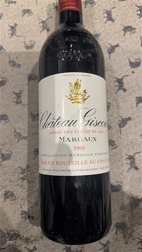 Bordeaux Margaux Grand Cru Château Giscours 1999