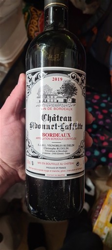 Бордо Château Bidonnet-Laffitte 2019