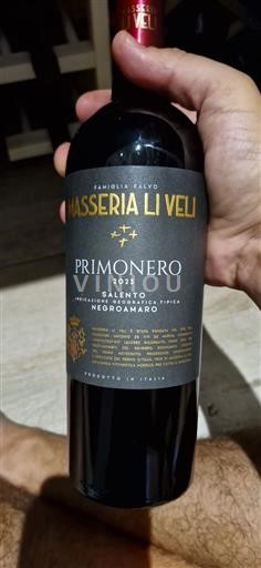 Apulia Alezio Masseria Li Veli Primonero 2023
