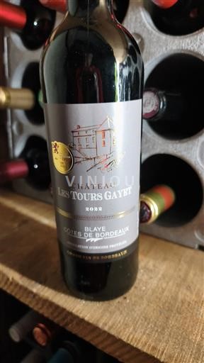 Bordeaux Blaye-Côtes-de-Bordeaux Château Les Tours Gayet 2022