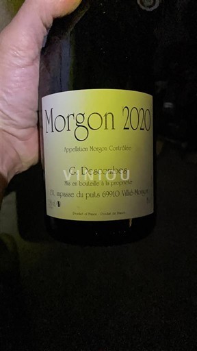 Beaujolais Morgon Georges Descombes 2020