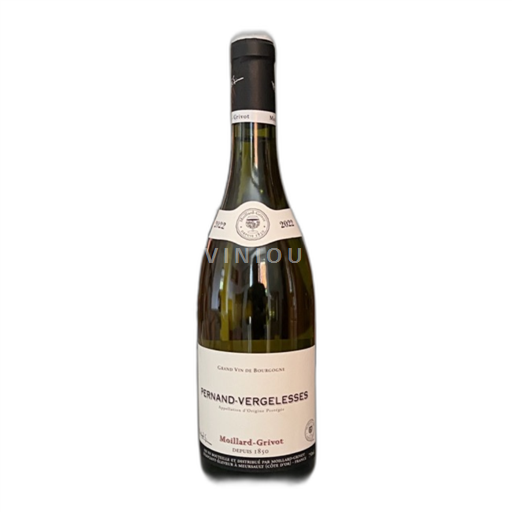 Vin Blanc sec Moillard-Grivot 2022 France Bourgogne Pernand-vergelesses AOC
