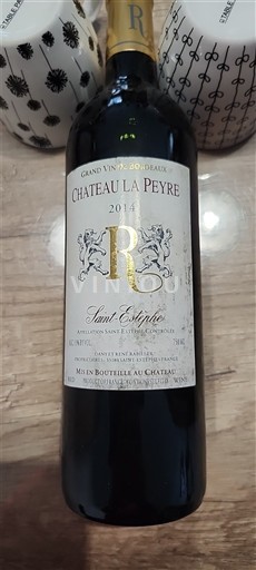 Bordeaux Saint-Estèphe Château La Peyre 2014
