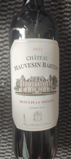 Bordeaux Moulis-en-Médoc Château Mauvesin Barton 2011