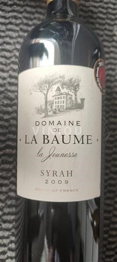 Languedoc Ospecificerad Domaine La Baume la Jeunesse 2009