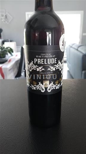 Burdeos No especificado Château Haut Peyrat Prelude 2016